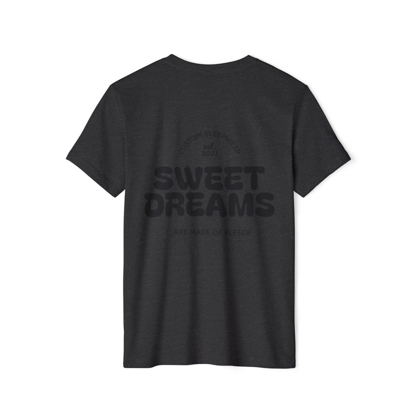 Sweet Dreams Graphic T-Shirt — Retro Yellow AA Logo & 'Sweet Dreams' Back Print