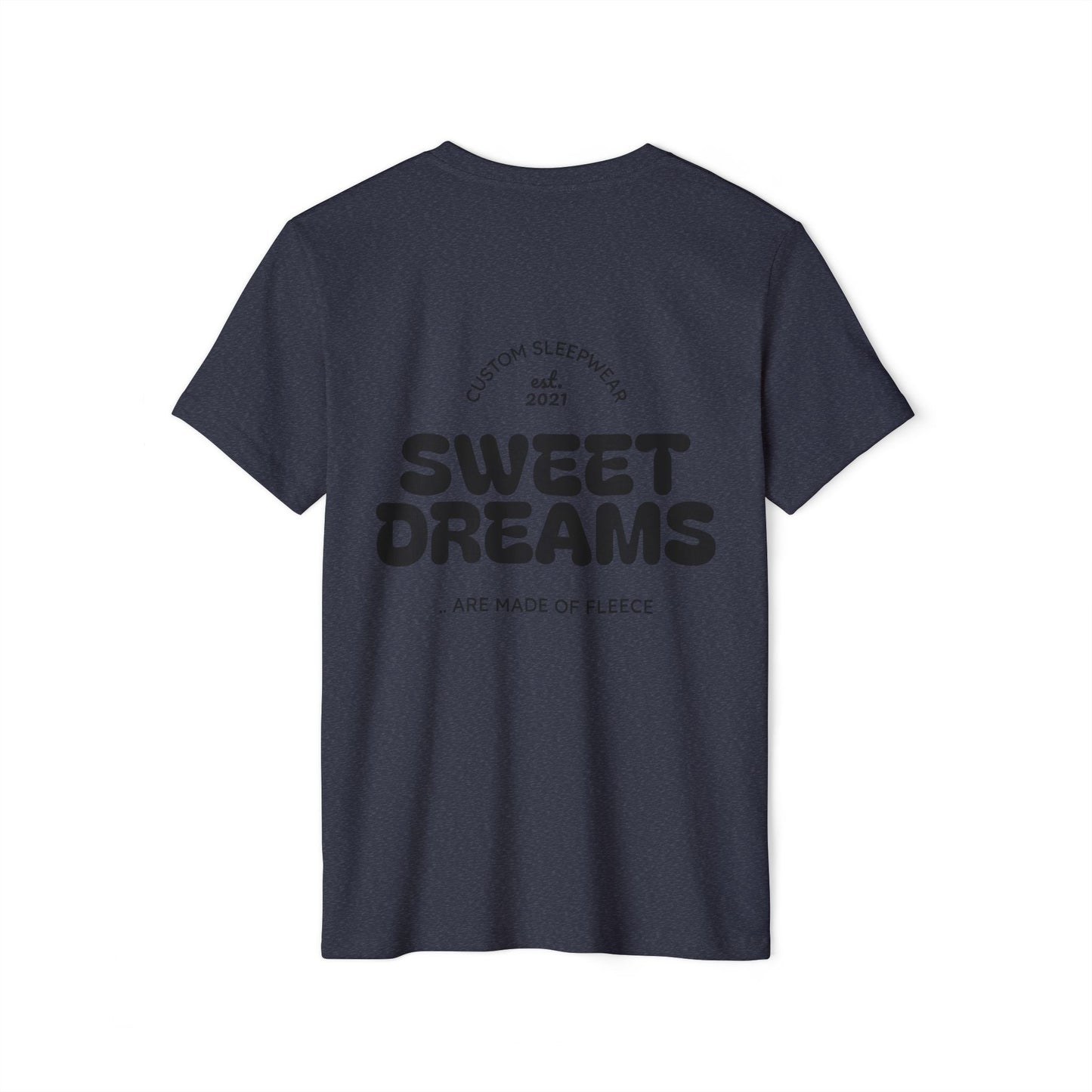 Sweet Dreams Graphic T-Shirt — Retro Yellow AA Logo & 'Sweet Dreams' Back Print