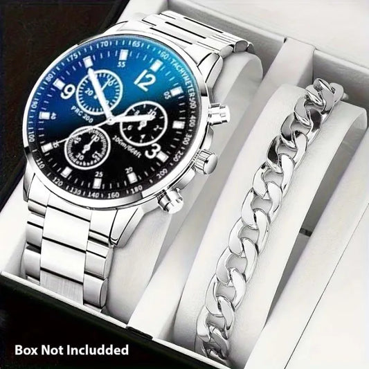 Pack of 2 Classic Luxury Watch for Men