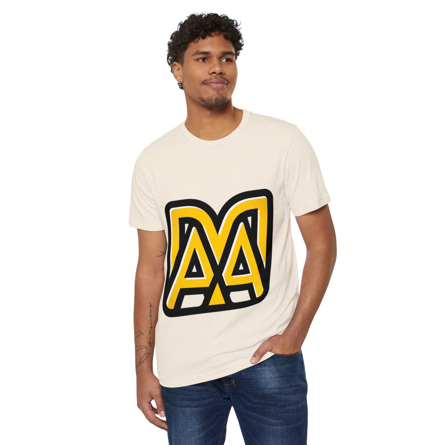 Sweet Dreams Graphic T-Shirt — Retro Yellow AA Logo & 'Sweet Dreams' Back Print