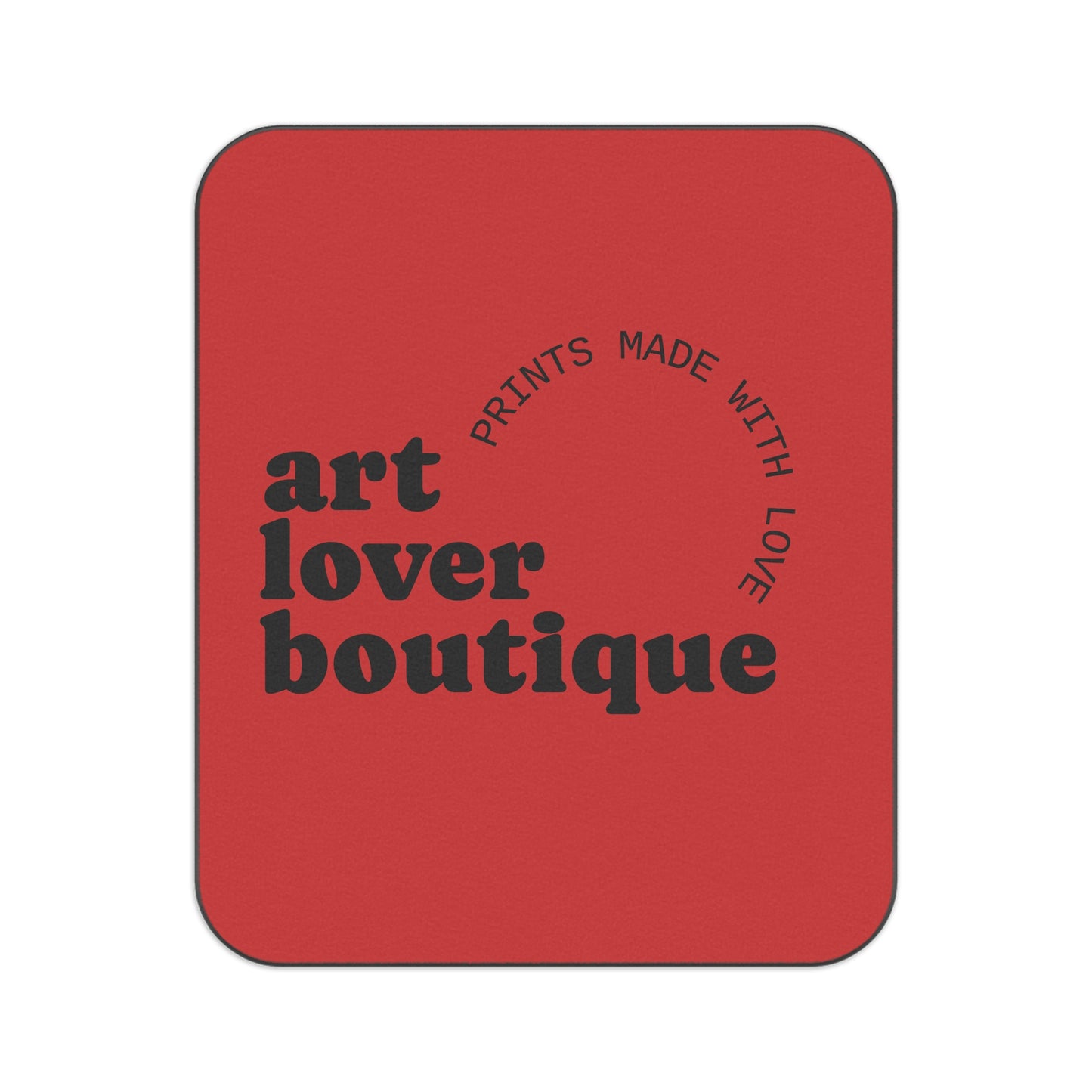 Picnic Blanket — 'Art Lover Boutique' Retro Logo Outdoor Picnic Blanket