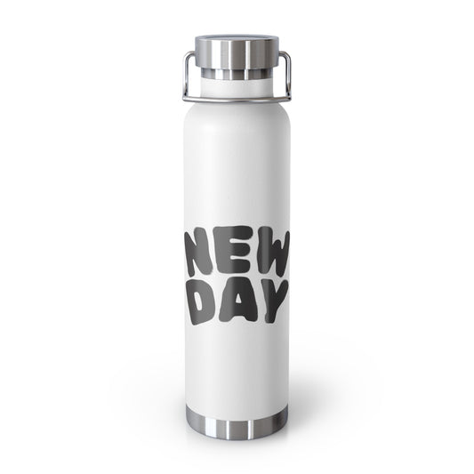 New Day 22oz Insulated Water Bottle — Copper Vacuum Thermal Bottle